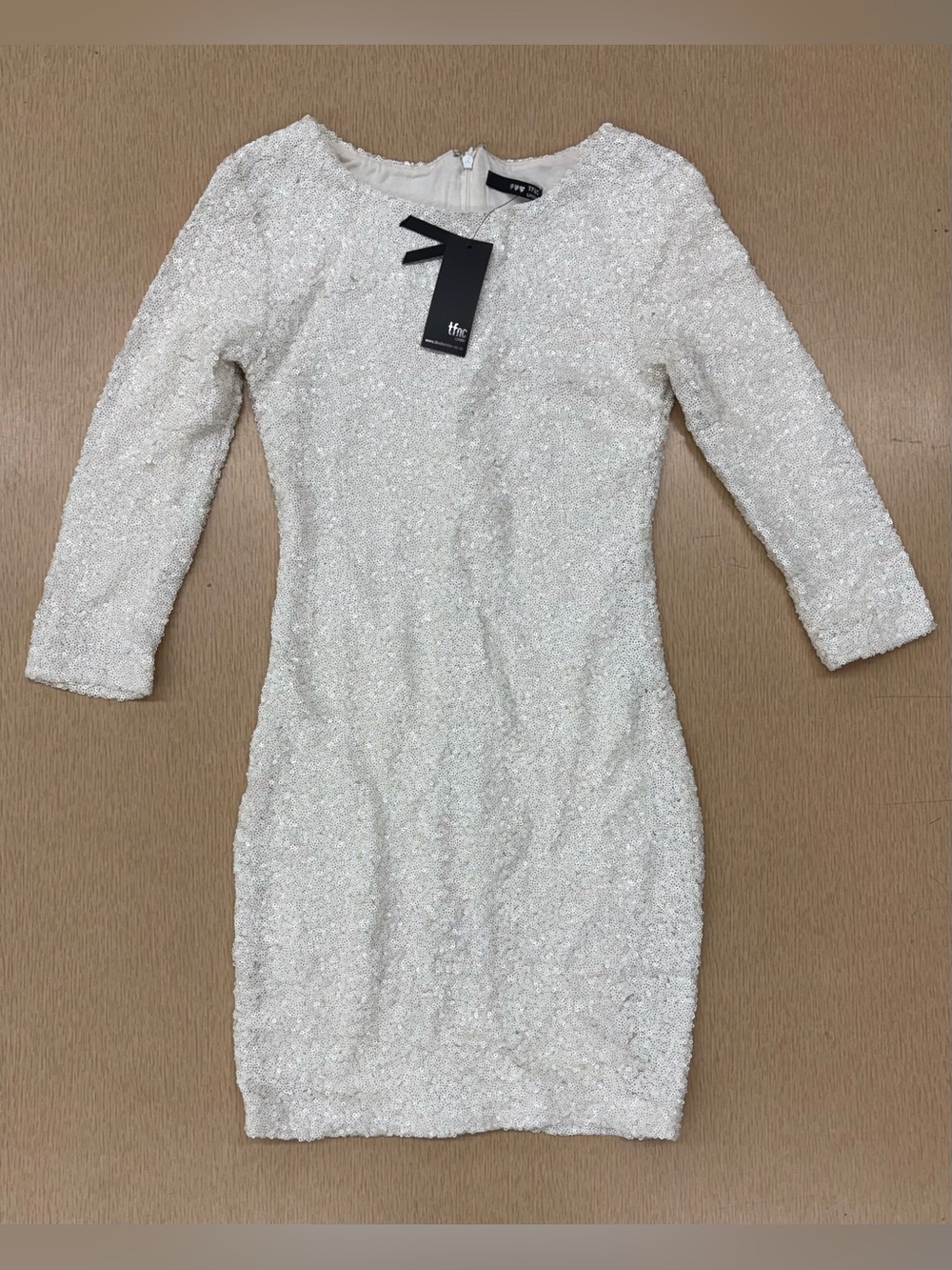 NWT tfnc London sequin mini dress